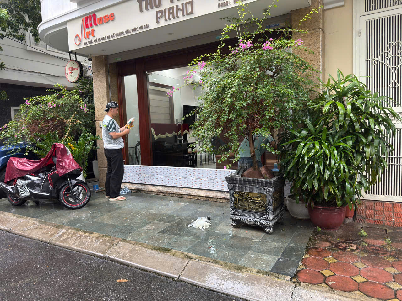Hình ảnh thực tế công biệt thự